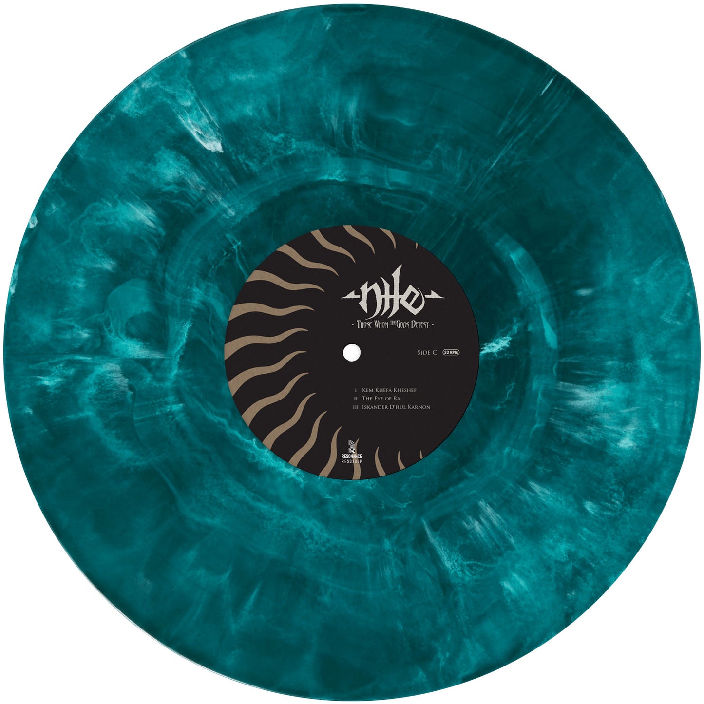 Nile - Those Whom The Gods Detest - Egyptian Teal Blue Vinyl [PRE ORDER]