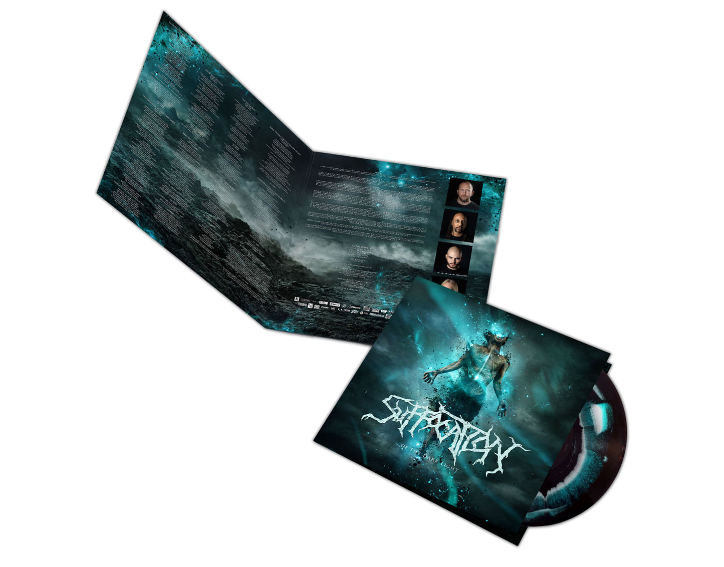 Suffocation - ...Of The Dark Light - Black, White, Blue Swirl Vinyl [PRE-ORDER]