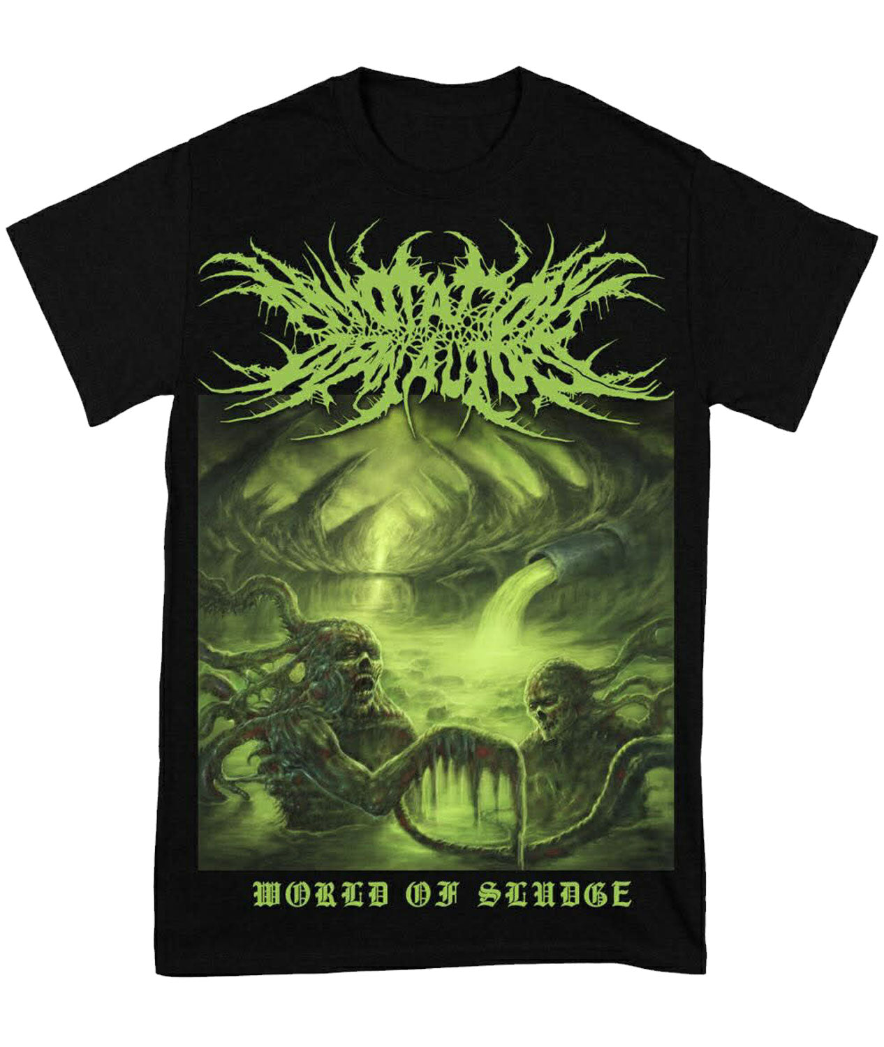 Annotations of an Autopsy World of Sludge T-shirt