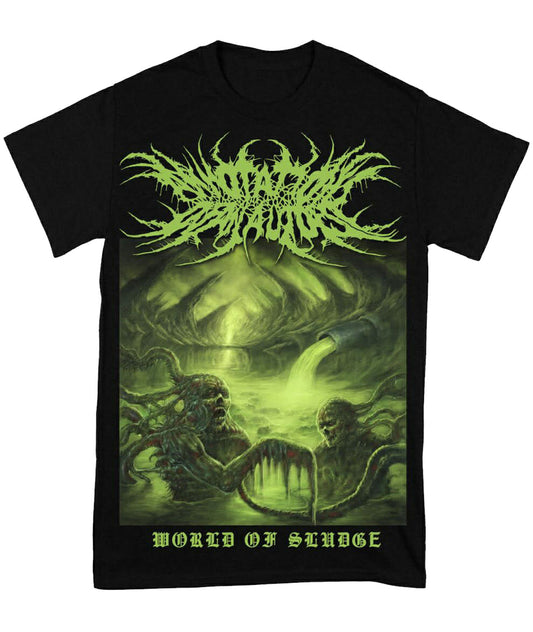 Annotations of an Autopsy World of Sludge T-shirt