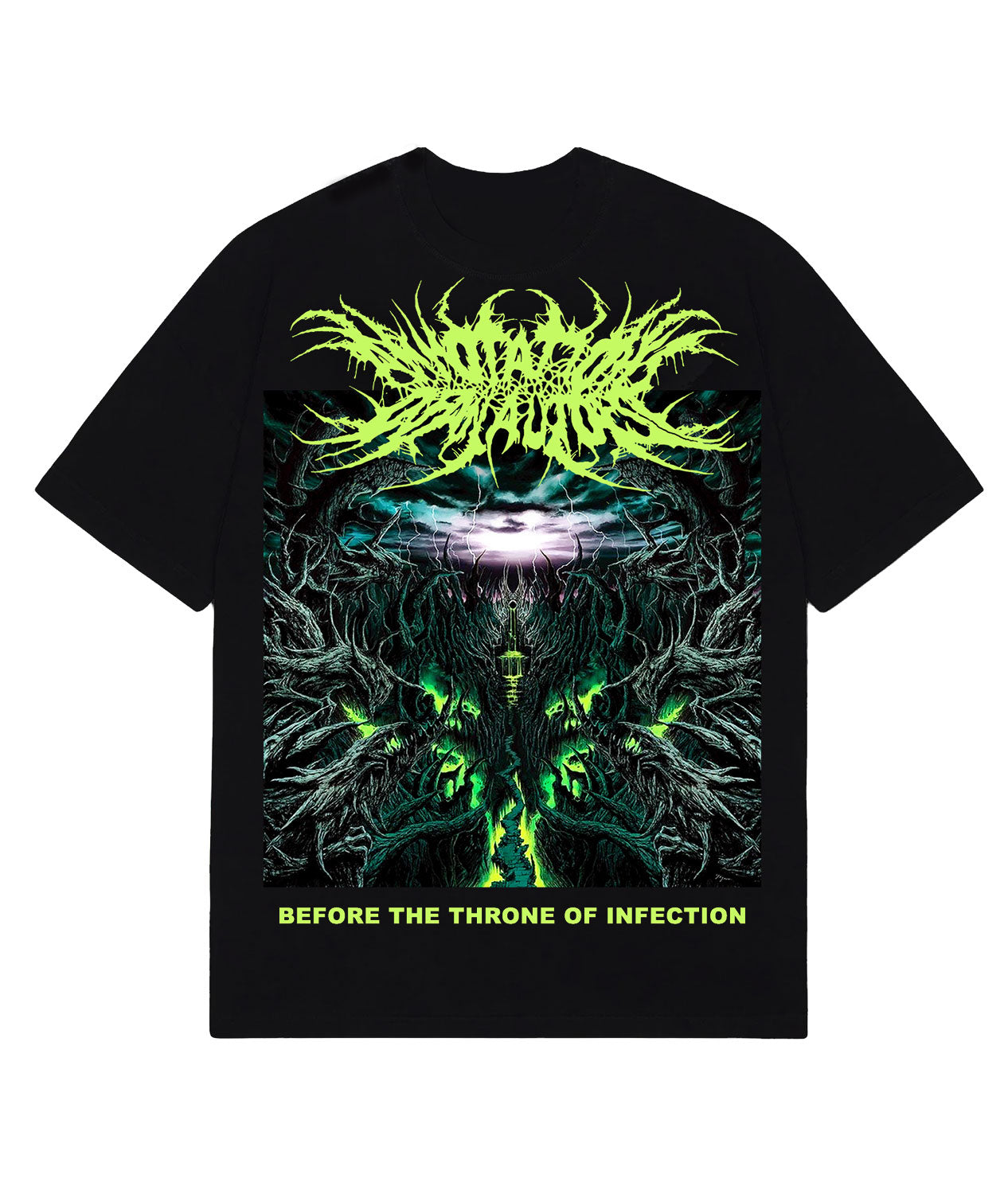 Annotations of an Autopsy - Before The Throne Of Infection T-shirt [PRE-ORDER]