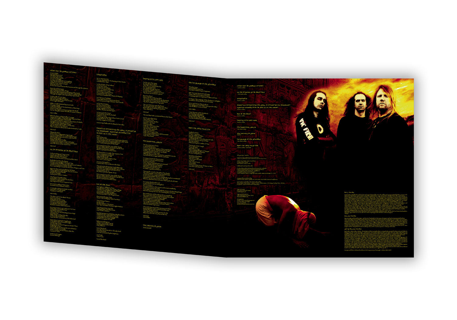 Nile - Ithyphallic - Black, Gold, White Swirl Vinyl [PRE-ORDER